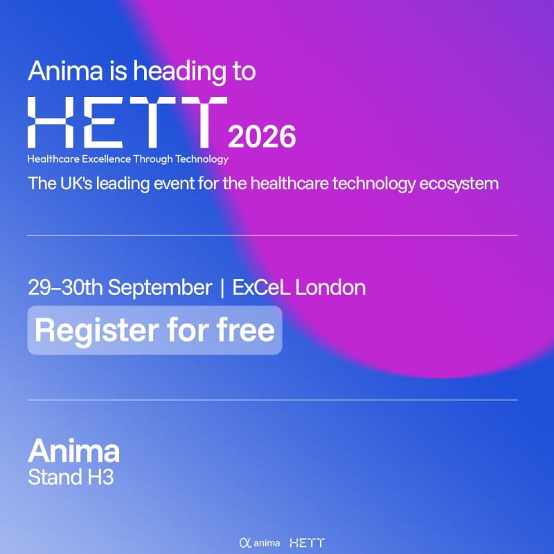 Anima at HETT Show 2026, Stand H3