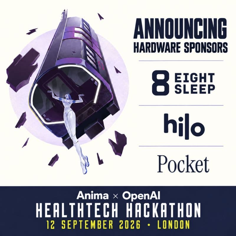 Anima and OpenAI healthtech hackathon sponsor announcement